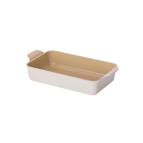 Assadeira - 386x212mm/4L - Neoflam, Pérola, Alumínio Injetado, Revestimento Cerâmico - Fika - comprar online