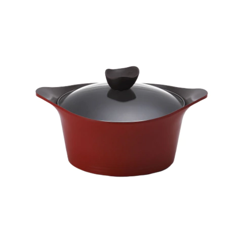 Caçarola 20cm/2,4L com Revestimento Cerâmico - Aeni - Neoflam - Cor Vermelha - comprar online