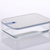 Pote de Vidro Hermético Retangular - Tampa com Alavanca - 1600ml - Perfect Seal - Neoflam - comprar online