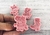 CORTANTES MINIS DINO GEORGE - PEPPA PIG - GEORGE PIG - 4,5CM