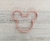 CORTANTE CONTORNO CARA MICKEY MOUSE -