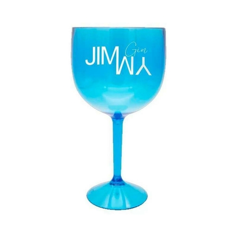 Taça Jimmy Gin Acrílico Azul 580mL
