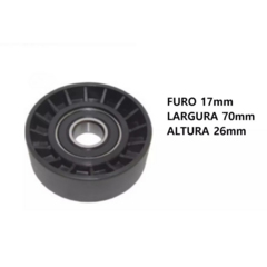 POLIA ROLAMENTO CORREIA ALTERNADOR FIESTA ECOSPORT 1.6 1999 A 2013 na internet