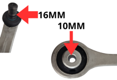 BRAÇO RETO SUSPENÇÃO DIANTEIRA DIREITA AUDI Q5 (8R) 2010 2011 2012 2013 2014 2015 2016 2017 - loja online