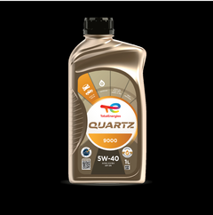 ÓLEO MOTOR 5W40 API SN TOTAL QUARTZ 9000 SINTÉTICO na internet