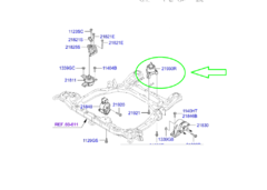 COXIM TRASEIRO MOTOR CAMBIO KIA SORENTO 2.7 3.5 3.8 2007 À 2012 - FC Imports Auto Peças Nacionais e Importados