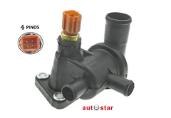 VALVULA TERMOSTATICA CARCAÇA ATOS 12V 1.0 1.1 2000 2001 2002 2003 - comprar online