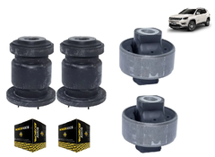 KIT 4 BUCHAS BANDEJA JEEP COMPASS 2016 Á 2021