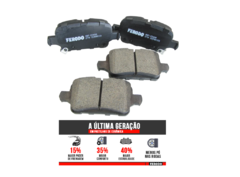 PASTILHA FREIO TRASEIRA CERAMICA EQUINOX 2.0 TURBO 2018 Á 2021 - comprar online