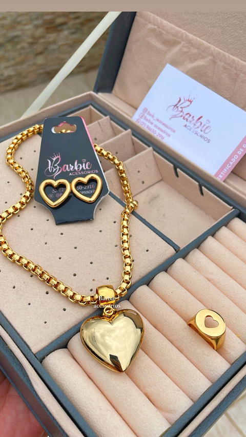 Kit Coração Gold