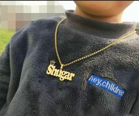 Colar de nome Infantil