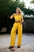 CROPPED CHAMBRAY - Amarelo