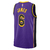 Regata NBA Los Angeles Lakers LeBron James Jordan Brand Purple 2022/23 Statement Edition Swingman - comprar online