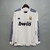 Camisa Titular REAL MADRID Manga Longa 2010/11 - Masculina - Torcedor - Adidas - Retrô - Futeboleiro Store