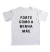 CAMISETA INFANTIL "FORTE COMO A MINHA MÃE" - comprar online