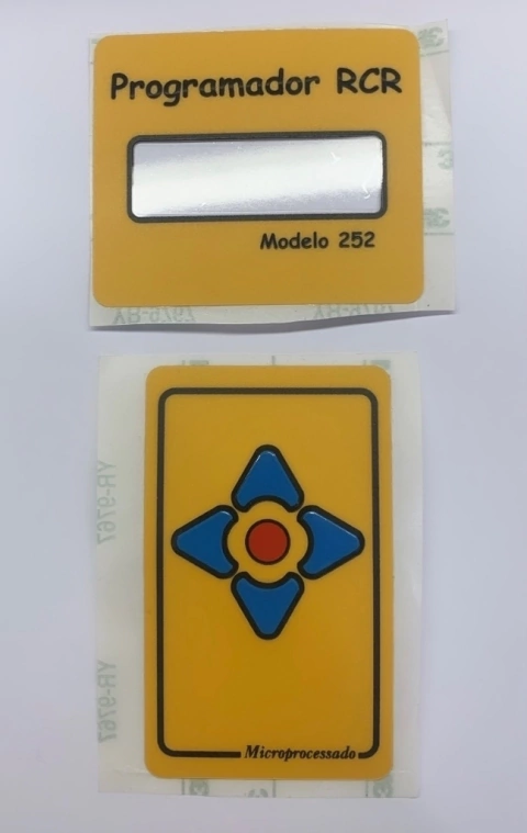 TECLADO RCR 252 (ADESIVO)