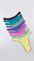 Calcinha Fita - Cores Variadas - Rendere - Atacado Moda Intima