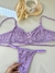 Conjunto de Renda New York Lilás na internet