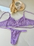 Conjunto de Renda New York Lilás