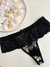 Conjunto de Tule Bordado Luana Preto com Azul Turquesa com Branco - loja online
