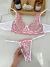 Conjunto Aurora Branco com Rosa Romance - comprar online