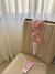 Conjunto Aurora Branco com Rosa Romance na internet