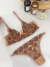 Conjunto Julie Amêndoa com Castanho - comprar online
