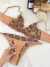 Conjunto Julie Amêndoa com Castanho na internet