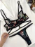 Conjunto de Tule Mayara Preto com Verde e Vermelho - comprar online