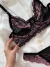 Conjunto Vanessa Preto com Rosa Danone - Rendere - Atacado Moda Intima