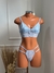 Conjunto Delicada Azul Frozen - Rendere - Atacado Moda Intima
