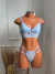Conjunto Delicada Azul Frozen - Rendere - Atacado Moda Intima