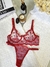 Conjunto de Tule Emily Vermelho