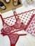 Conjunto de Tule Emily Vermelho