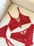 Conjunto Tentação Vermelho na internet