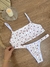 Conjunto Celine Branco Estampado - comprar online