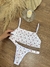 Conjunto Celine Branco Estampado