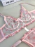Conjunto de Tule Emily Rosa Romance