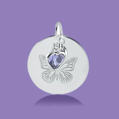 Pingente Borboleta e ponto de luz - comprar online