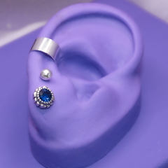 Piercing de Pressão - argola larga lisa - comprar online