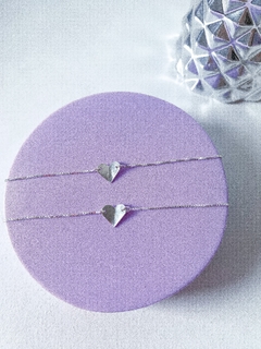Pulseira coração origami - comprar online