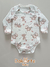 BODY MANGA LONGA - BICHO PREGUIÇA - comprar online