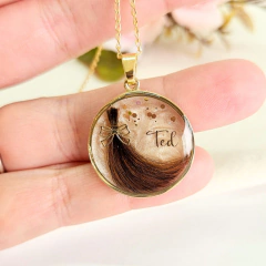 Moldura Redonda com Pelinhos