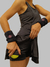 Set Vestido Indian Wells + Short / Negro