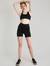 short deportivo mujer negro