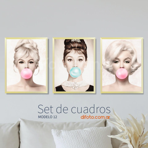 SET DE CUADROS MOD. 12