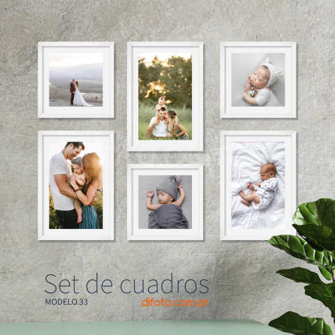 SET DE CUADROS MOD. 33