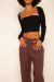Top Bolero Lilita Preto