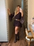 Vestido Decote Babados na internet