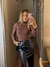 Body Manga Longa Gola Alta - loja online